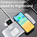 Tabletop Fast Charging Holder Wireless Charger for iPhone iWatch Airpods N33 8