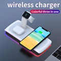 Tabletop Fast Charging Holder Wireless Charger for iPhone iWatch Airpods N33 2