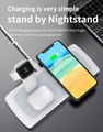 Tabletop Fast Charging Holder Wireless Charger for iPhone iWatch Airpods N33 12