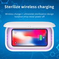 UV Phone Sterlizer with Phone Wireless Charger UV Sterilization Box