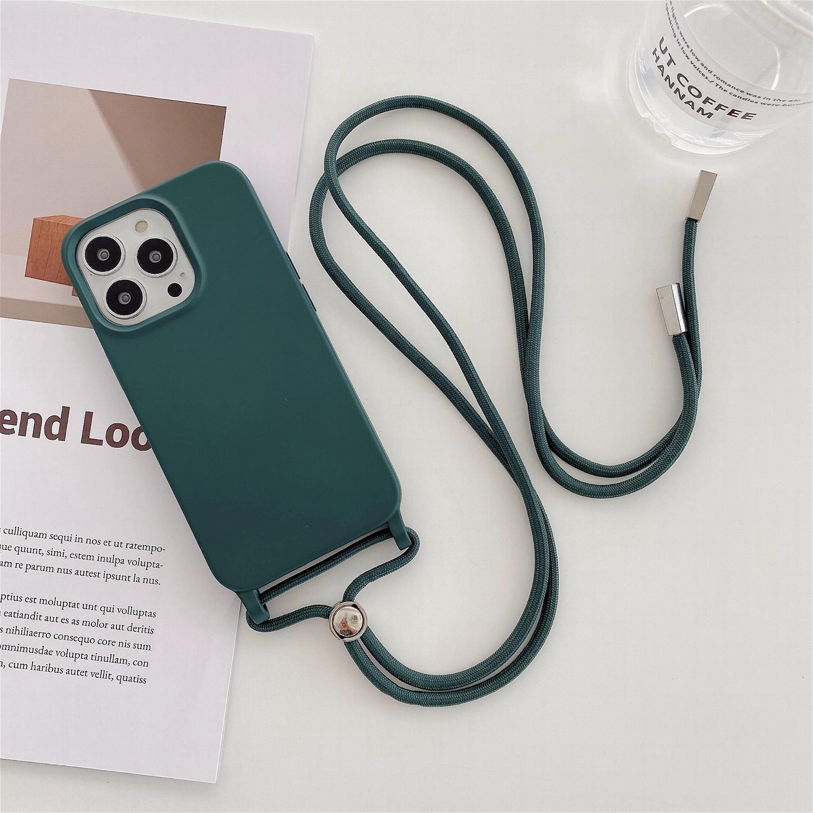 Colorful Silicone Phonecover Camera Protecting Velvet Phonecase For Iphone 2
