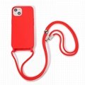 Colorful Chain Link Mobile Link Holder Lanyard Phone Case