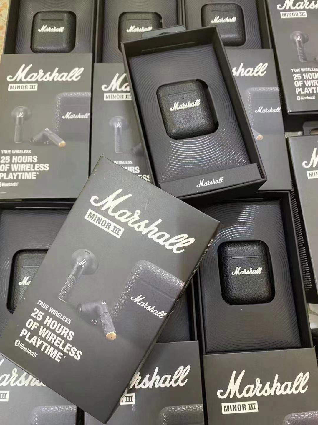 MARSHALL MINOR III EARBUDS HEADPHONES BRAND NEW IN BOX UNOPENED 3