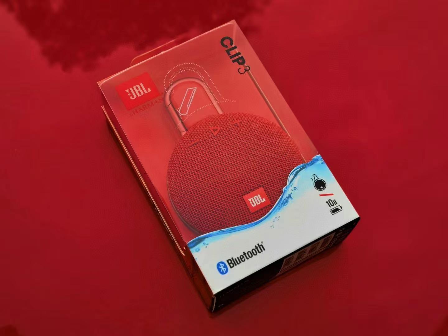 JBL Clip 3 Rechargeable Waterproof Portable Bluetooth Speaker (China