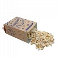 Brown Unbleached Kraft Paper Microwave Popcorn Bag 1