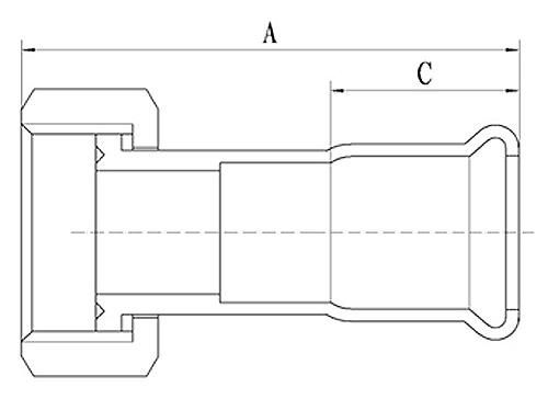 Gas Pipe Fitting--Female thread union 2