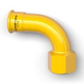 Gas Pipe Fitting--Female 90 degree adapter 1