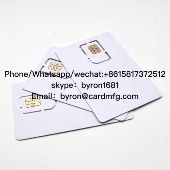 Printing SIM Card programmable SIM Card Cheap 4G 128K M Support Milenage XoR 2