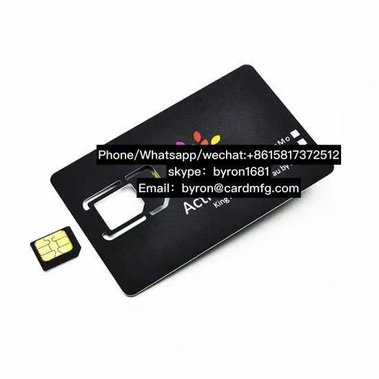 Printing SIM Card programmable SIM Card Cheap 4G 128K M Support Milenage XoR 3