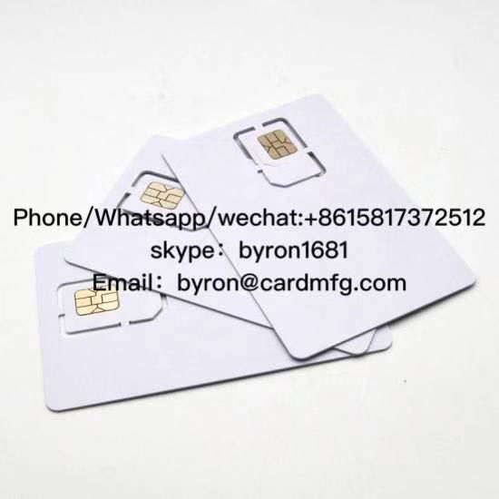 Telecom SIM Card with Personalization Half SIM Card SIM USIM Card PostPaid 3