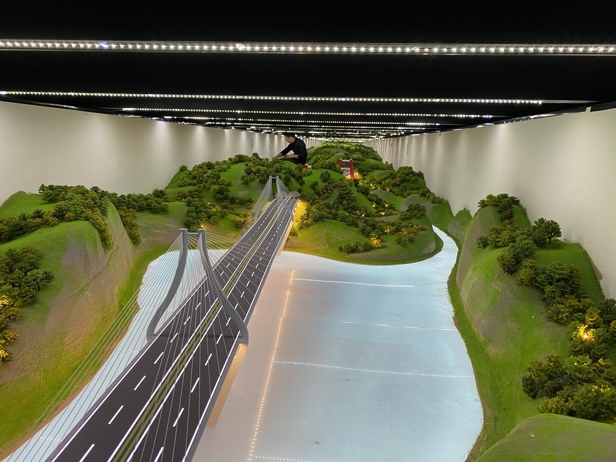 成都地形地貌沙盤製作，成都景區沙盤製作，成都地貌沙盤模型製作 5