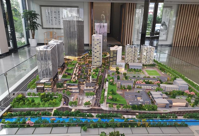 成都售樓沙盤模型製作，成都地產沙盤模型製作 4