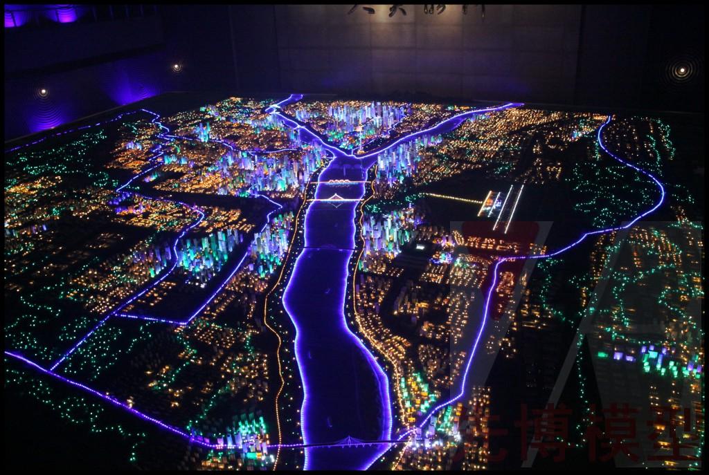 成都城市規劃沙盤模型製作，園區規劃沙盤製作 3