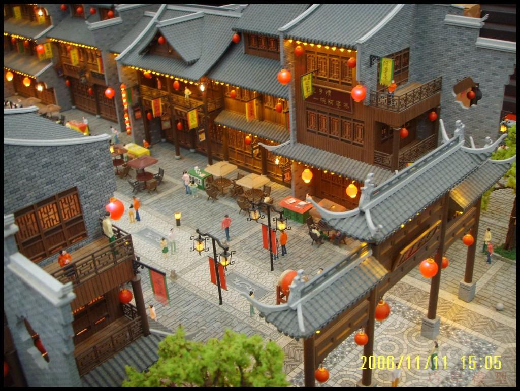 成都区位沙盘模型制作，成都壁挂沙盘模型制作，成都古建模型制作 3