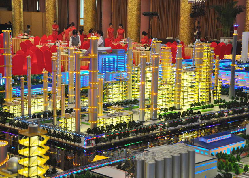 北京沙盤模型，數字沙盤，機械模型，規劃沙盤 5