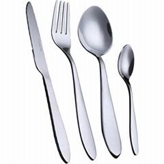 stainless steel cutlery factory supply knife fork spoon