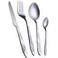 Supermarket stainless steel spoons and forks silverware set 1