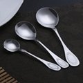 Hotel restaurant flatware cutlery set Knife Fork Spoon 3