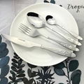 Factory wholesale stainless steel spoons forks silverware