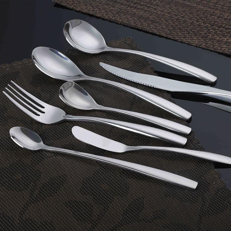 stainless steel flatware sets factory fork knife and spoon 3