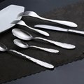 304不锈钢水立方餐具四件套 刀叉勺套装 西餐餐具咖啡勺牛排刀叉