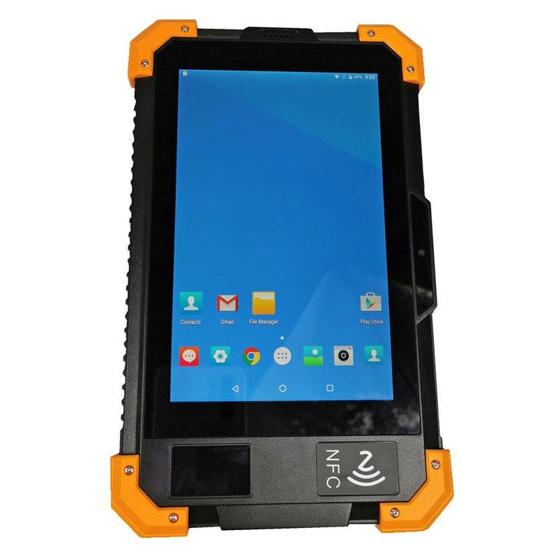 HiDON 7 inch android r   ed tablets with NFC and optional 2d barcode scanner