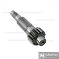Customized Gear Shaft By CNC Machining With High-Frequency Quenching For Drive