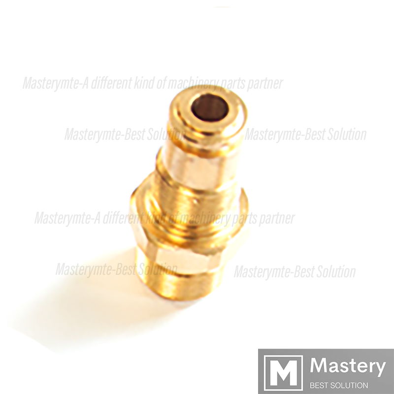 ODM/OEM High Precision Machinery Spare Parts Brass Couplings Joints Stud 2