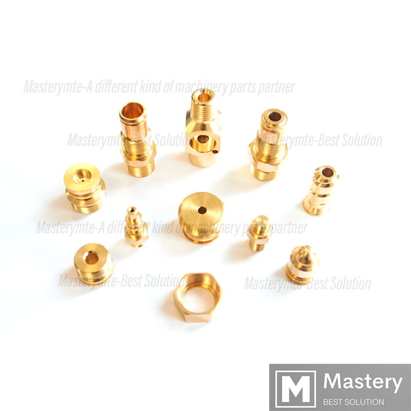 ODM/OEM High Precision Machinery Spare Parts Brass Couplings Joints Stud 5