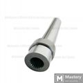 CNC Machining Quenching Gear Shaft Inner Thread Worm For Auto Parts Drive