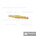 Certificated Brass Couplings Joints Worm Pin Needle Stud Bolts For Medical 2