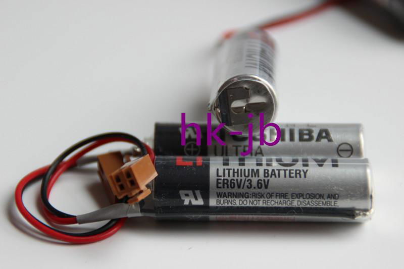 Lithium battery ER6V 3.6V ER6VC119A ER6VC119B Brown plug 4