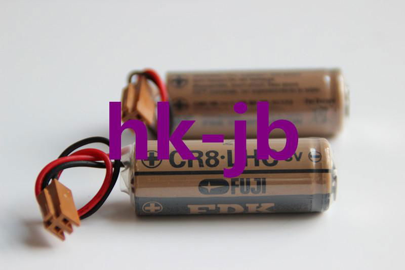 FUJI(FDK) CR8.LHC 2600mAh 3v Lithium Battery made in Japan 5