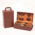 Customize Wine Wooden Case Wholesale      Custom Sustainable Wine Packaging     