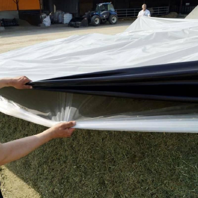 5 layers plastic sheet 150um black white color panda film plastic film 5