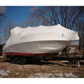 14 m width White/blue Boat Shrink Wrap