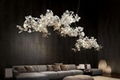 Luxury Crystal light Copper Branch Chandelier  3