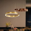 Modern LED Pendant Light Ring Chandelier