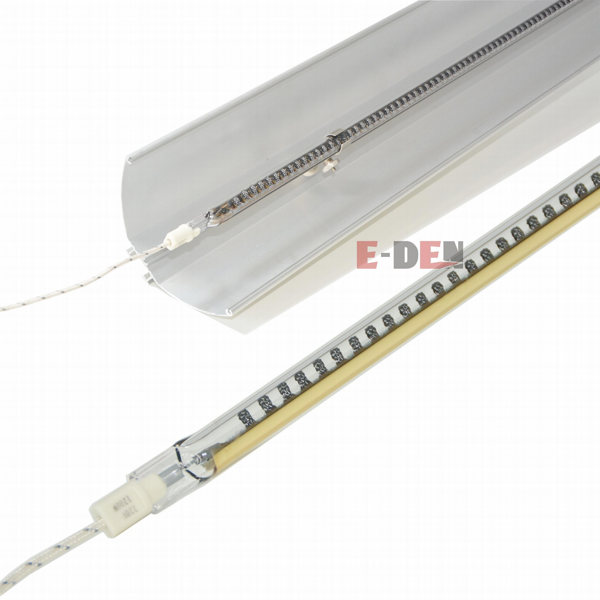 220V 1200W Single Tube Infrared Heating Lamp 3