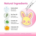 Custom cute rabbit cartoon acne patch with for kids 5