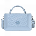 TC1559 Square pu material luxury gg shoulder women bag