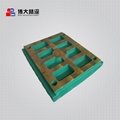  Mining Jaw Crusher Fixed Movable Jaw Plate Spare Parts Wear Parts 2