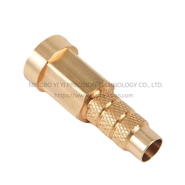 high precision swiss turned parts copper hardware parts