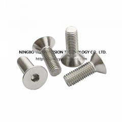 customized counter sunk head screws stainless steel fasteners