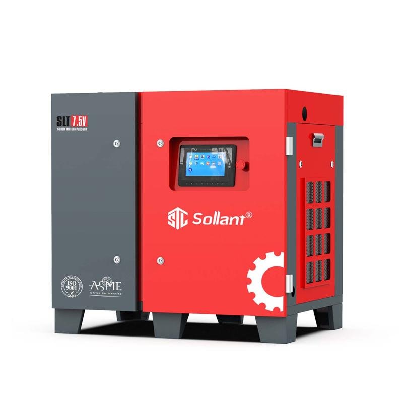 Variable Frequency 7.5KW 10HP Rotary Screw Air Compressor
