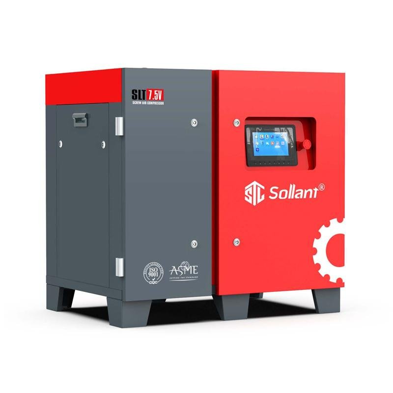 Variable Frequency 7.5KW 10HP Rotary Screw Air Compressor 2