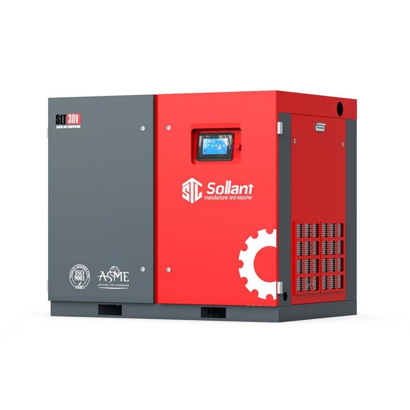China Industrial Equipment 30kw-37kw 40hp 50hp Rotary Screw Air Compressor 2