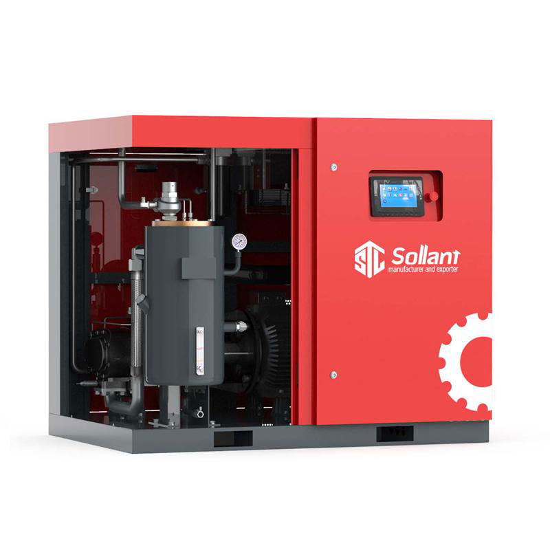 China Industrial Equipment 30kw-37kw 40hp 50hp Rotary Screw Air Compressor 4