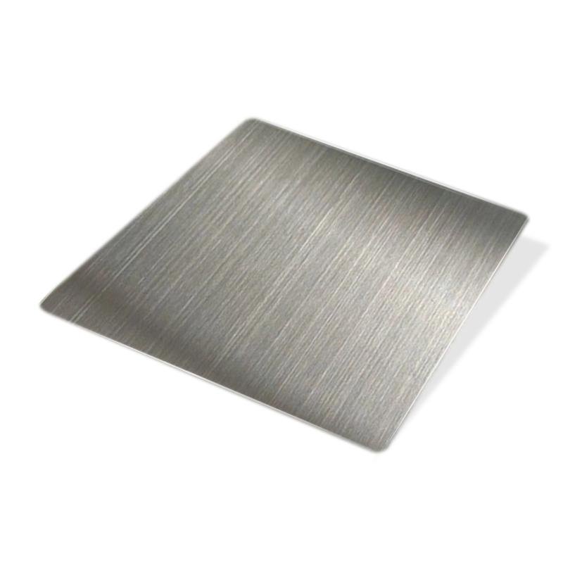 201 304 Titanium Gold Hairline Colored  Stainless Steel Sheet 2