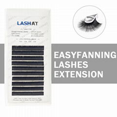 Easy Fan Rapid Blooming Eyelash Extension Fast Fanning Lashes Individual Lashes 